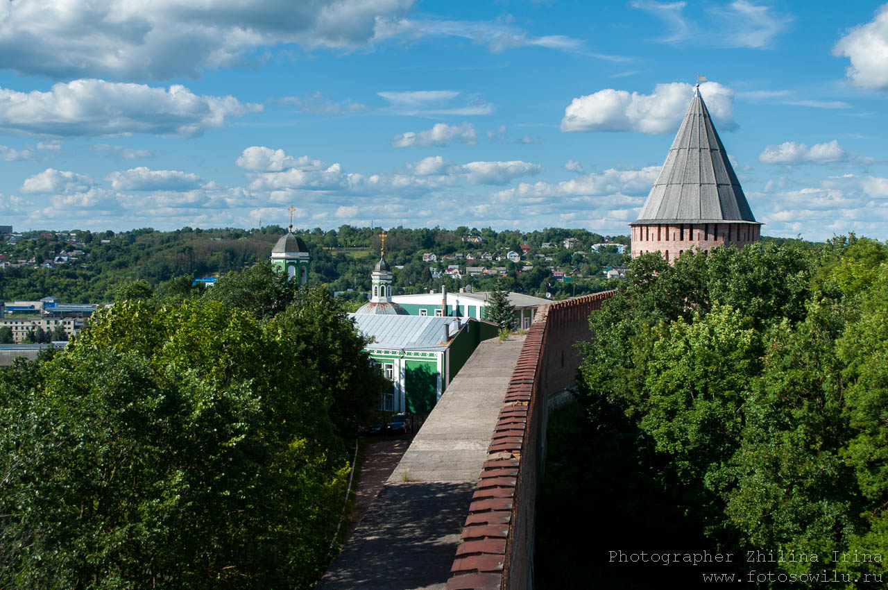 прогулка по Смоленску, что смотреть в России, города России, поездки по России, отдых в России, крепостная стена